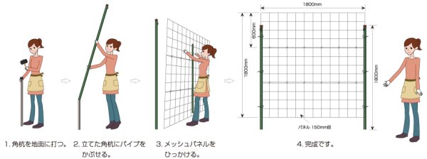 画像2: ステンレスフェンス「カラマリーナ」 (2)